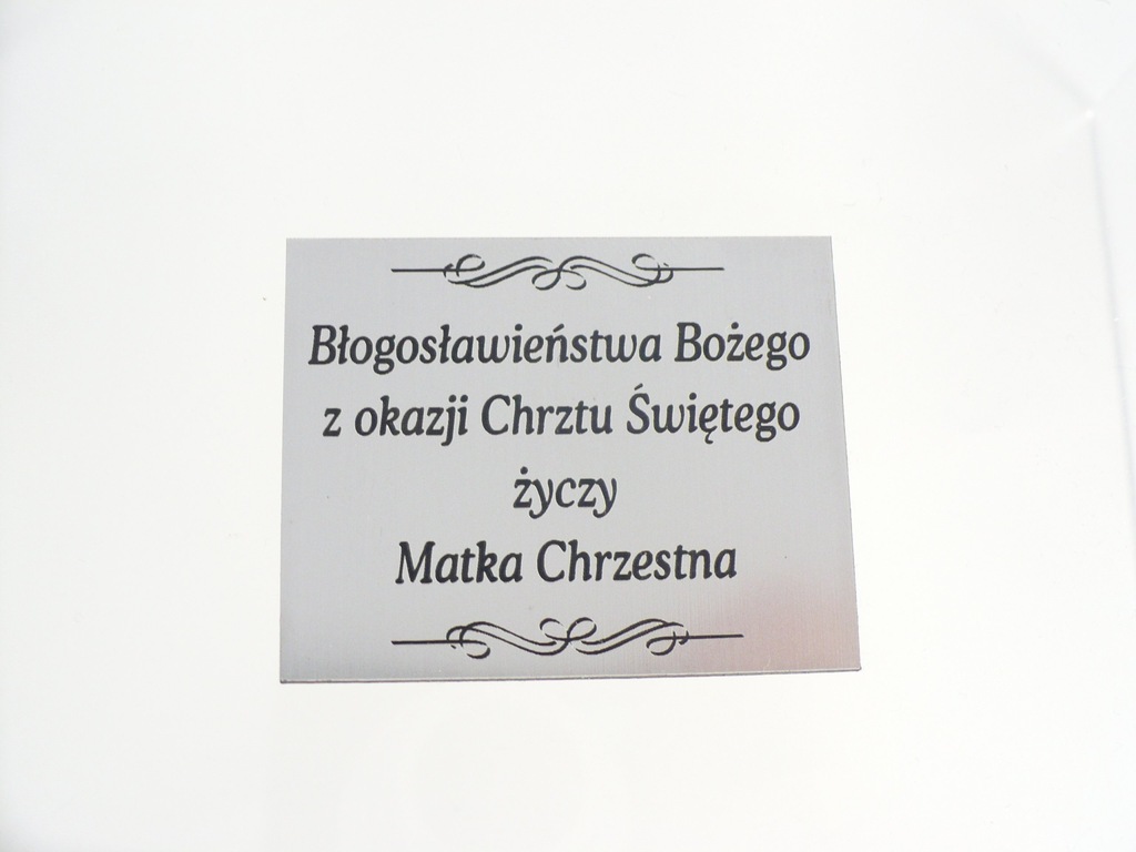 Grawer gotowe życzenia na Chrzest Matka Chrzestna