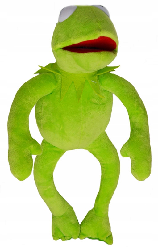 MASKOTKA ŻABA KERMIT MUPPETY MÓWI PO POLSKU 41 cm