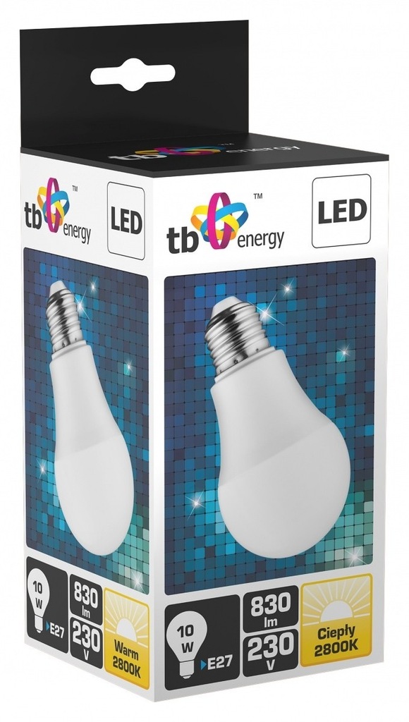 Żarówka TB Energy LED E27 lampka żarówka halo