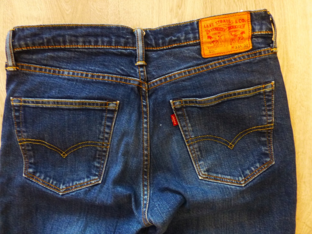 LEVI'S 511 jeans spodnie męskie r. 33/32