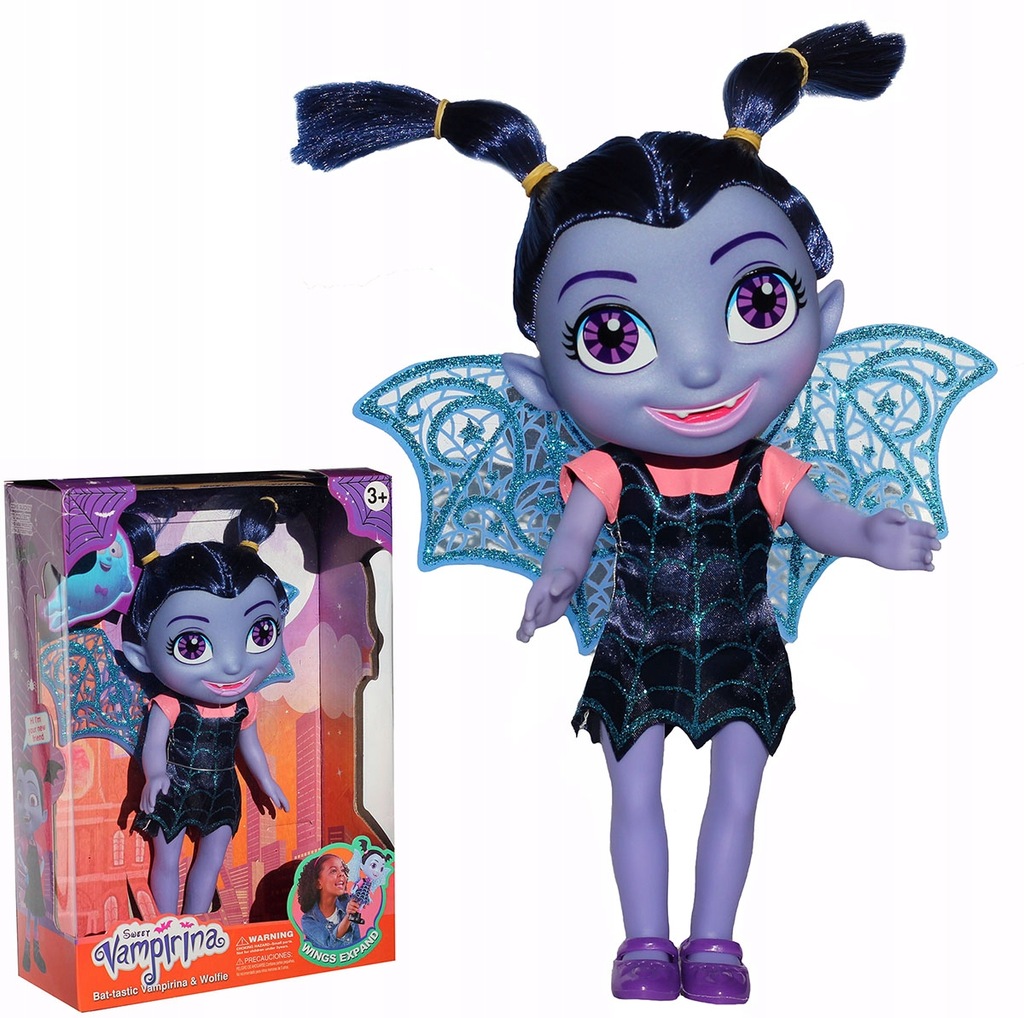 LALKA VAMPIRINA ŚPIEWA ŚWIECI WAMPIRYNA 27 CM