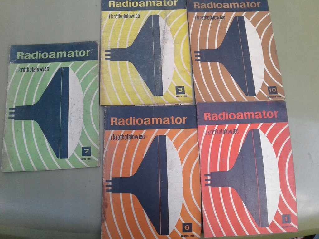 Radioamator i krótkofalowiec 1966 5szt