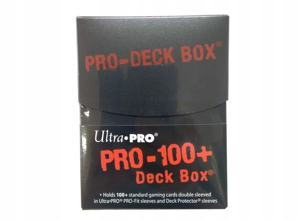 Ultra PRO Deck Box Pudełko na Karty PRO-100+ Black