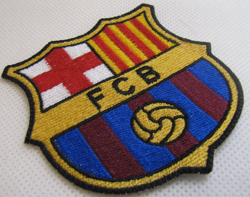 NASZYWKA HAFT FC BARCELONA - TERMOFOLIA GRATIS