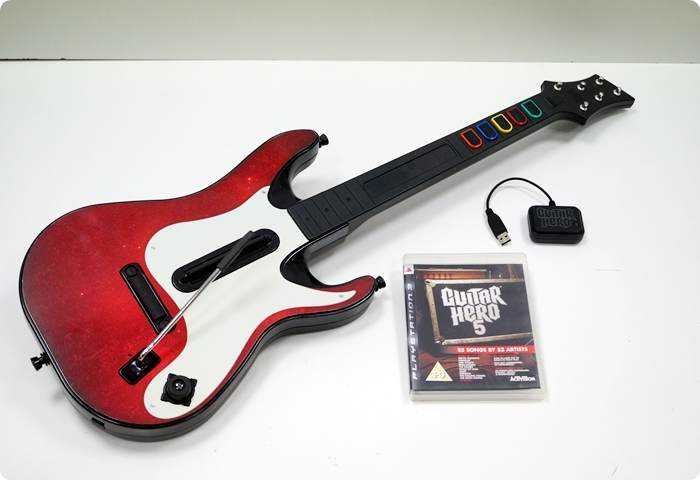 GITARA GUITAR HERO+GRA GUITAR HERO 5 PLAYSTATION 3