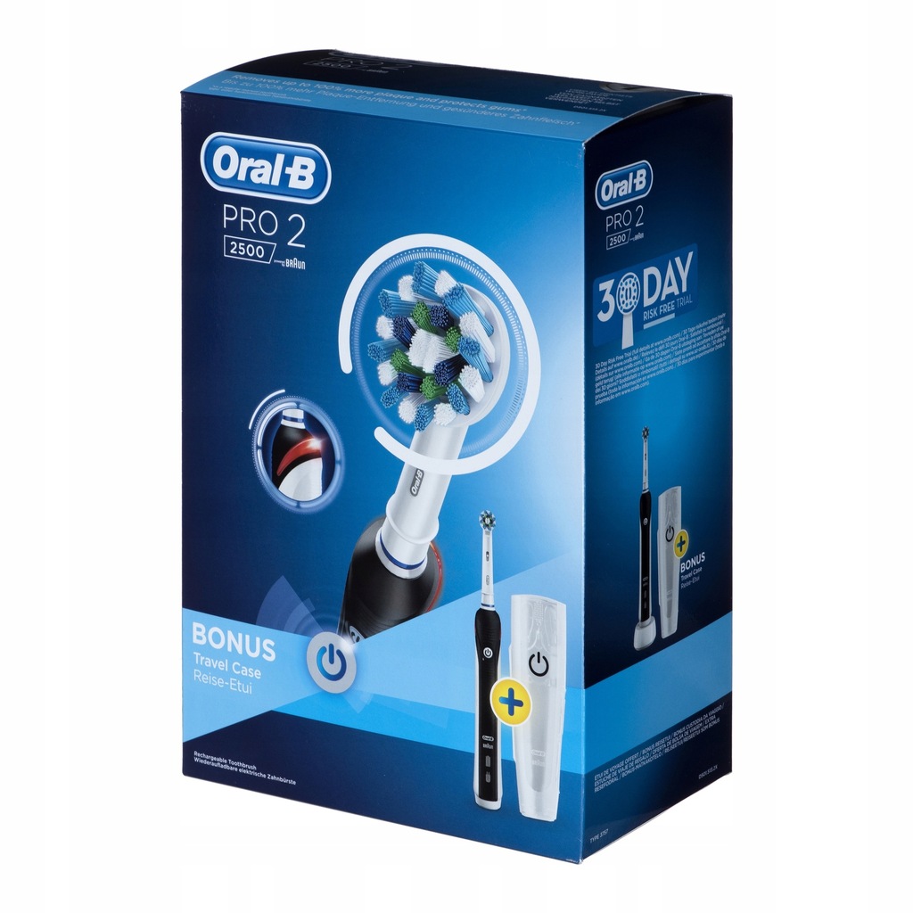 BRAUN ORAL B PRO 2500 SZCZOTECZKA ELEKTRYCZNA 3D