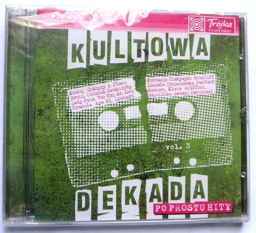 CD: KULTOWA DEKADA - Po prostu hity (w folii)