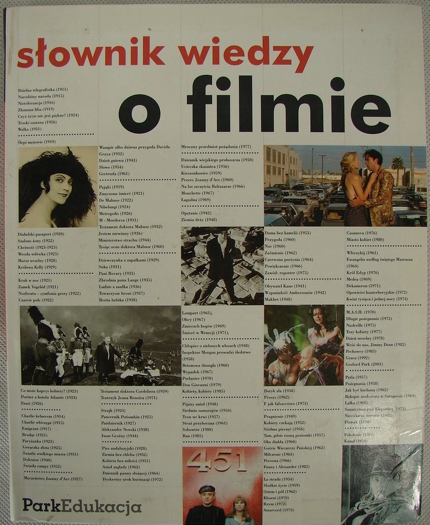 SŁOWNIK WIEDZY O FILMIE - J. WOJNICKA O. KATAFIASZ