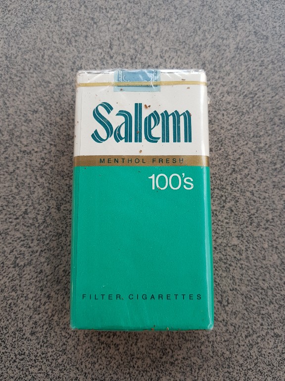 Papierosy Salem 100's bardzo rzadkie lata 70 hit