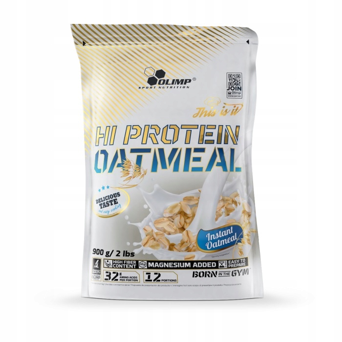 OLIMP HI PROTEIN OATMEAL 900 PŁATKI OWSIANE BIAŁKO