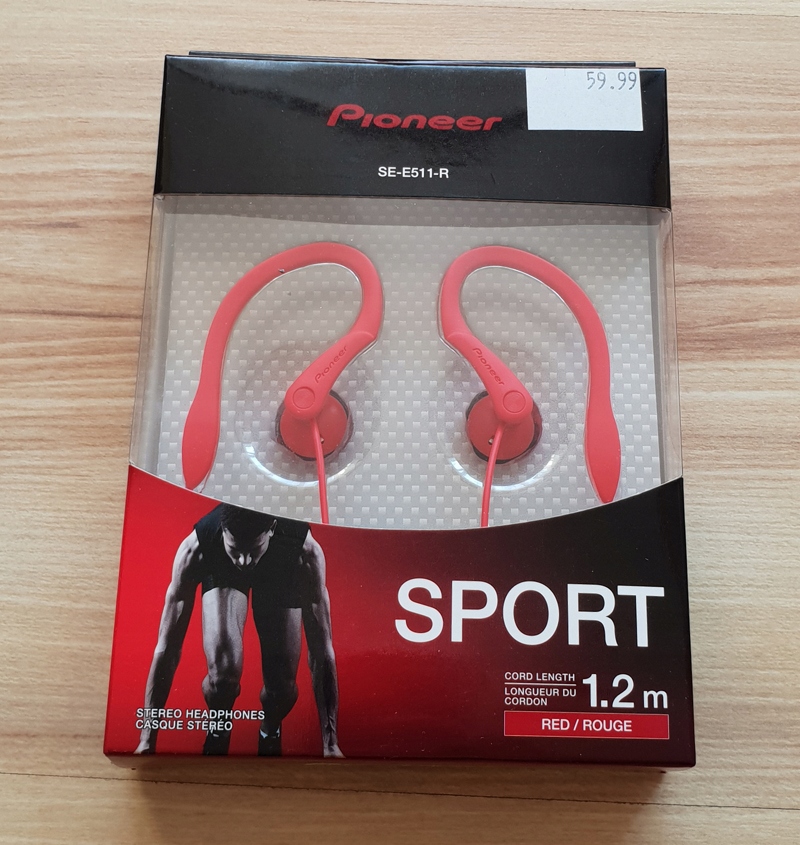 Słuchawki Pioneer SE-E511-R NOWE!