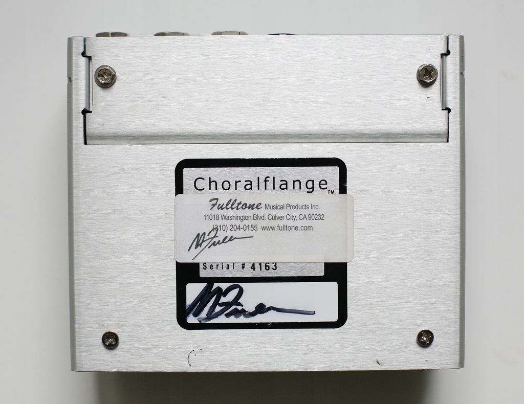 【美品】Choralflange CF-1 Fulltone Fulltone Choralflange Model CF-1（中古）【楽器検索デジマート】