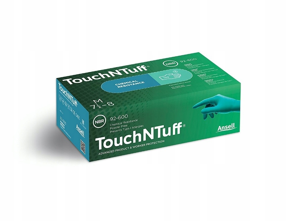 Ansell Nitrylowe Touch"n"Tuff 92-600f Xl