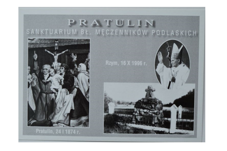 PRATULIN-MĘCZENNICY PODLASCY-JAN PAWEŁ II