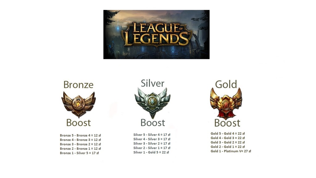 League of Legends BOOSTING Elo Boost Najtaniej ! 
