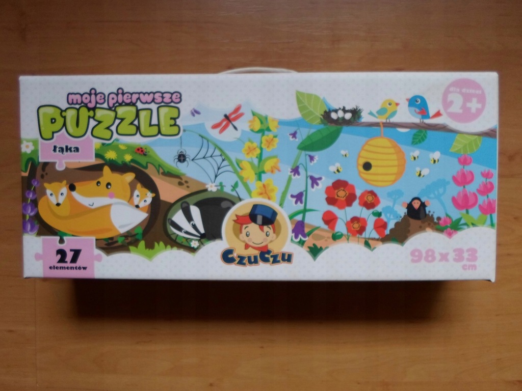 MOJE PIERWSZE PUZZLE ŁĄKA CZUCZU 2+ BDB