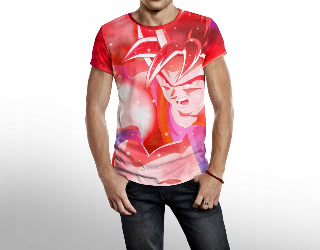 T-SHIRT DRAGON BALL Goku Kaioken - S