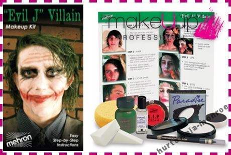 CHARACTER KIT JOKER zestaw do charakteryz. MEHRON