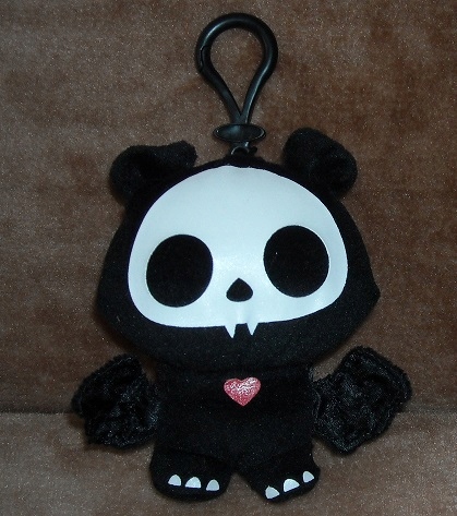 Skelanimals breloczek goth gothic gotyk gotycki