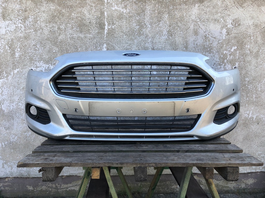 ZDERZAK PRZÓD FORD MONDEO MK5 PDC GRILL CHROM