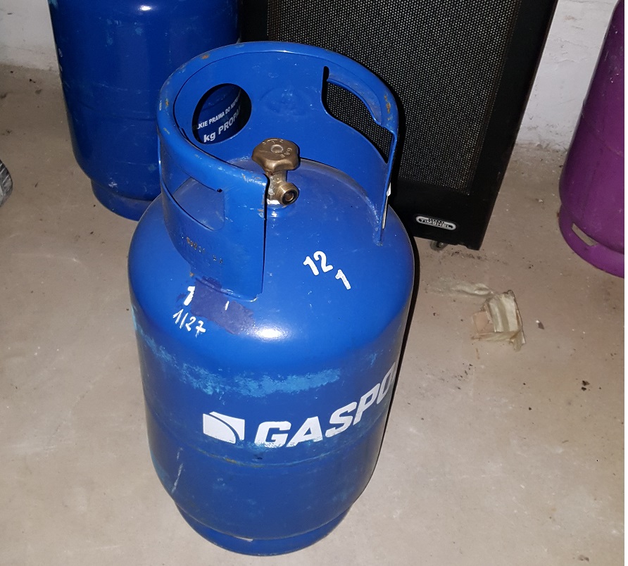 Butla gazowa 11kg pusta propan-butan