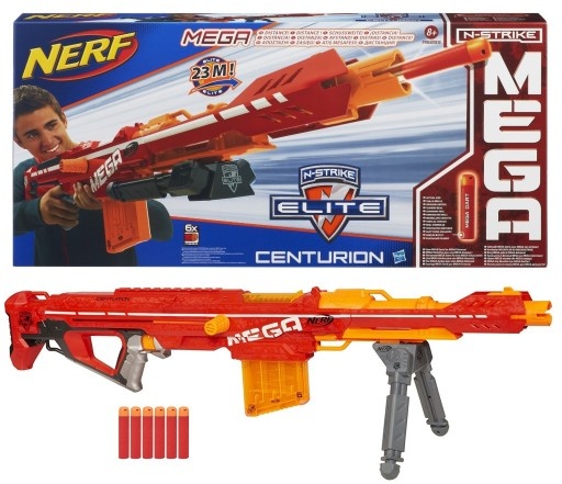 NERF N-STRIKE ELITE MEGA CENTURION A6288 GRATIS!