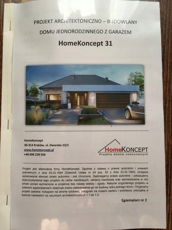 Projekt domu HOME KONCEPT-31, 142 m2