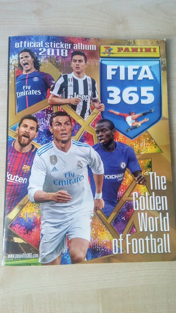 Panini Fifa 365 2018 Album na naklejki Nowy