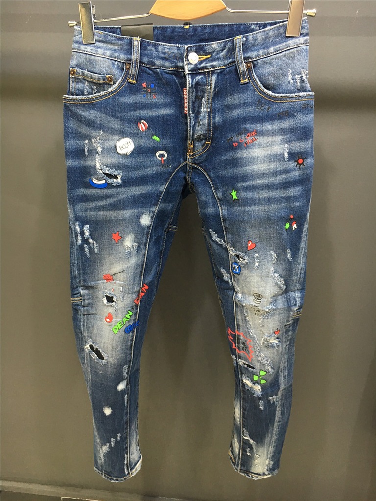 DSQUARED Spodnie jeansowe męski -NA ZAMÓWIENIE-5