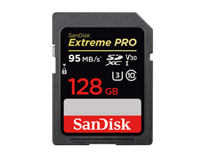 NOWA KARTA SanDisk EXTREME PRO 128 GB 95 MB/s V 30