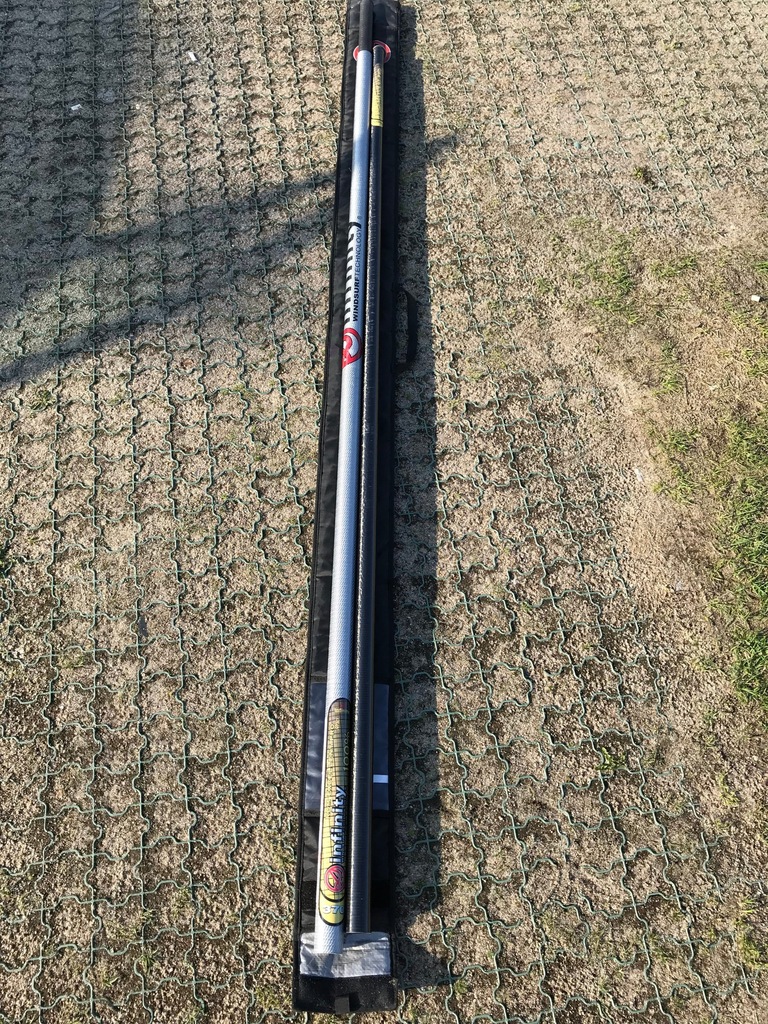Maszt Infinity 370cm RDM 100% Carbon stan IDEALNY