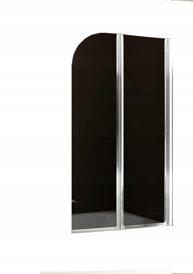 Parawan nawannowy szer. 82 cm chrom przyciemniany