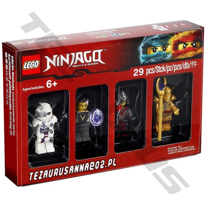 LEGO NINJAGO ZŁOTY NINJA MINIFIGURKI EXCLUSIVE 