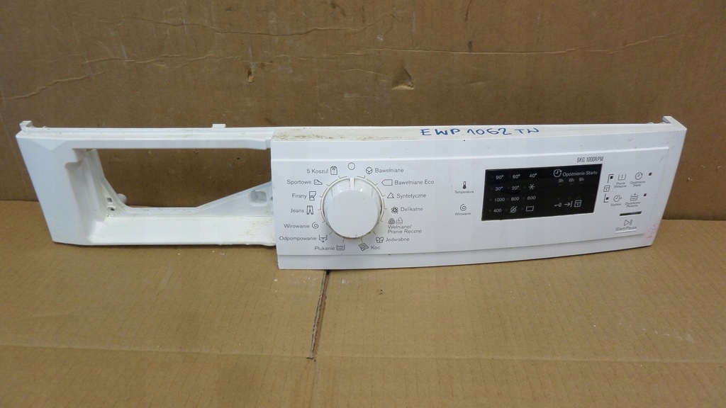 Panel sterowania maskownica Electrolux EWP 1062 TW 7465808268