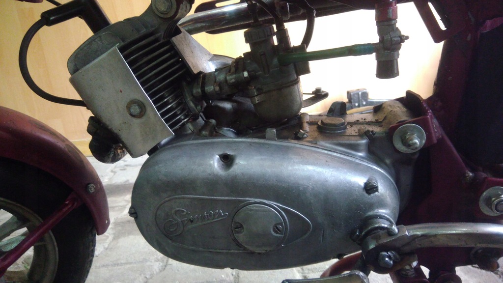 Silnik Simson Duo schwalbe 100% SPRAWNY pali