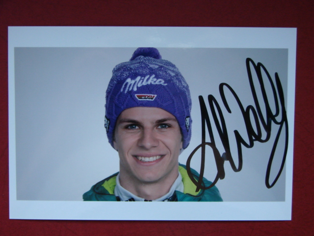 Andreas Wellinger - oryginalny autograf