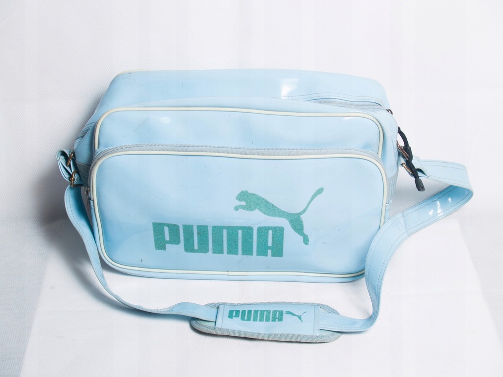 TORBA SPORTOWA NA RAMIĘ PUMA NIEBIESKA DAMSKA