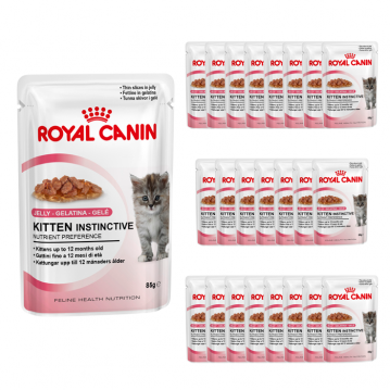 Royal Canin Kitten Instinctive w galaretce 24x 85g