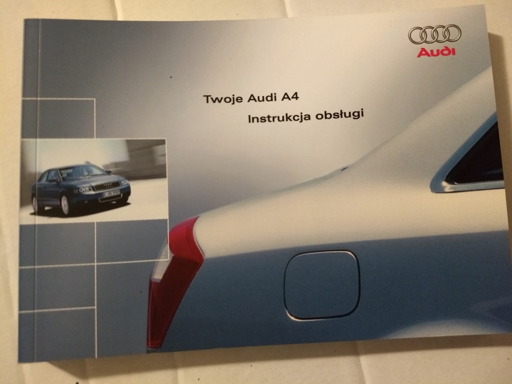 Polska instrukcja obsługi Audi A4 B6 (8E)
