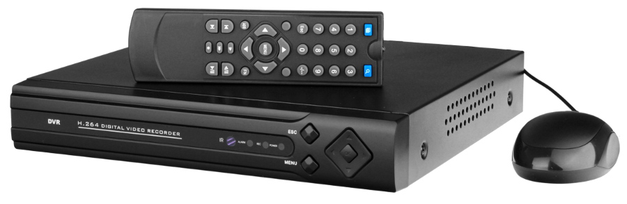Rejestrator GISE GS-5004SA 4CH H.264 D1+ HDD 160GB