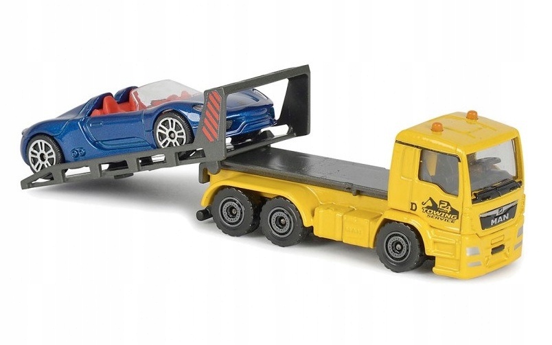 Majorette City Set Laweta + Porsche 918 Spyder