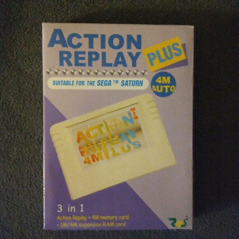 Action Replay 4m Plus Sega Saturn