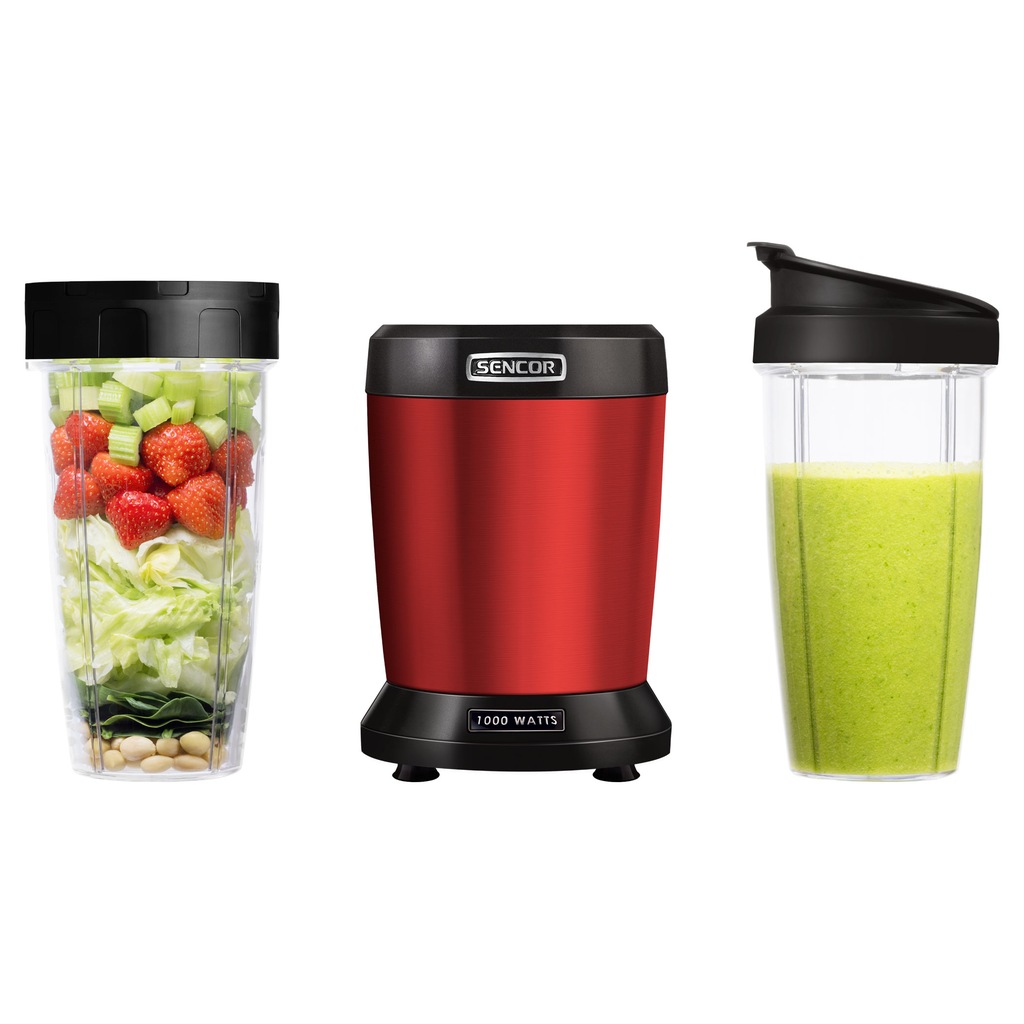 Nutri Blender Smoothie Sencor 2Kubki 1000W Kolory 7272457420
