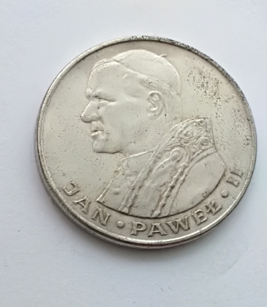 Srebro 1000 zł 1982 rok JAN PAWEŁ II Papież