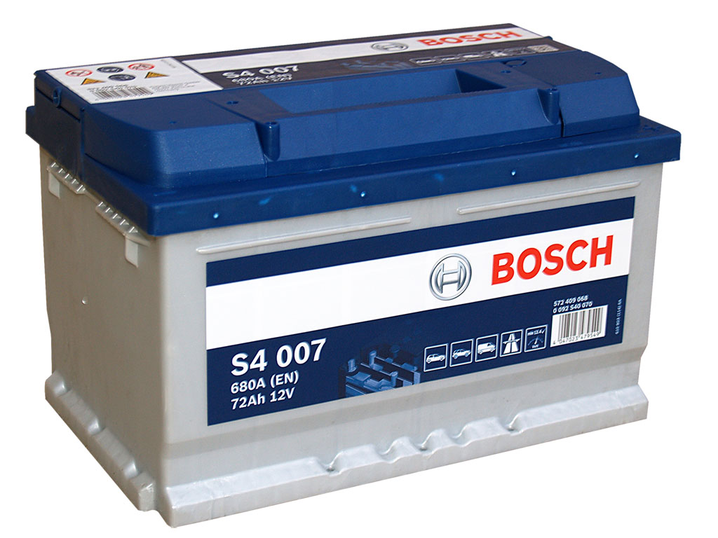 Аккумулятор bosch silver