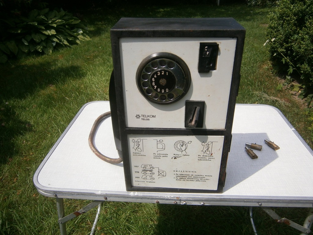 Aparat telefon. wrzutowy . Rozmowy kontrolowane