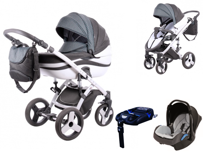 TAKO MOONLIGHT ŻAKARD WÓZEK 4W1 BAZA ISOFIX GRATIS