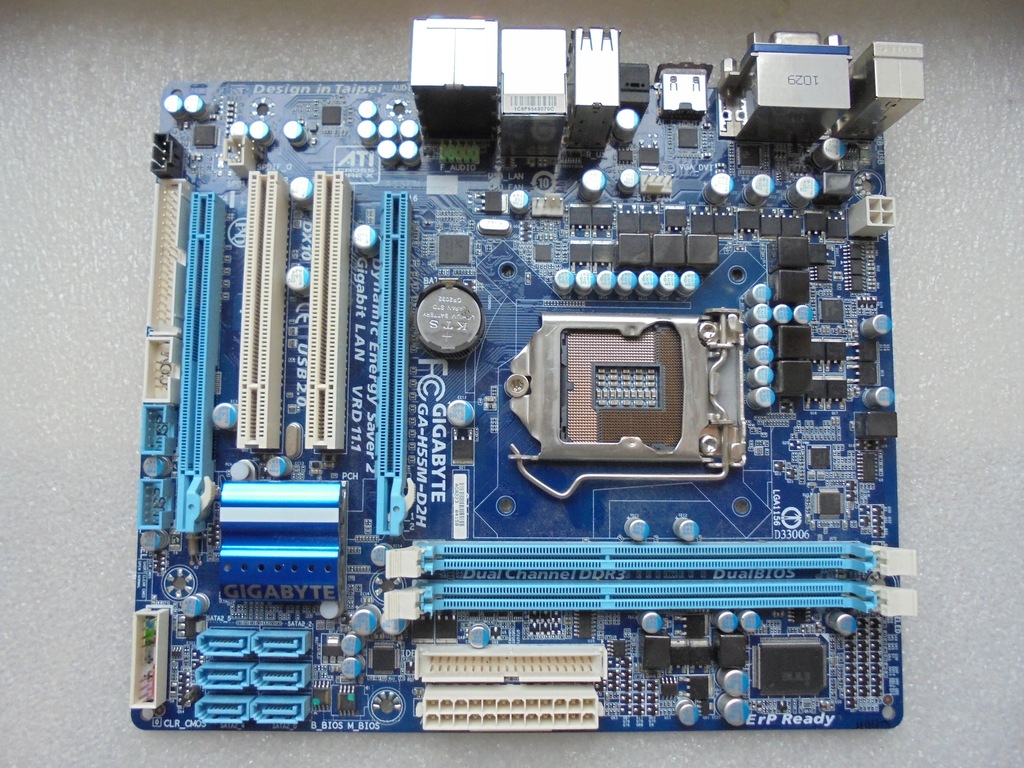 Gigabyte ga h55m d2h совместимость