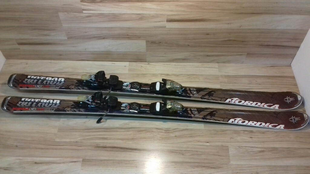 NARTY NORDICA HOTROD NITROUS 170cm +NORDICA N PRO