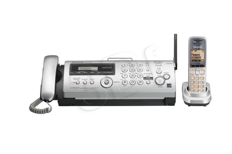 Telefon przewodowy Panasonic KX-FC278PD-S ( srebrn